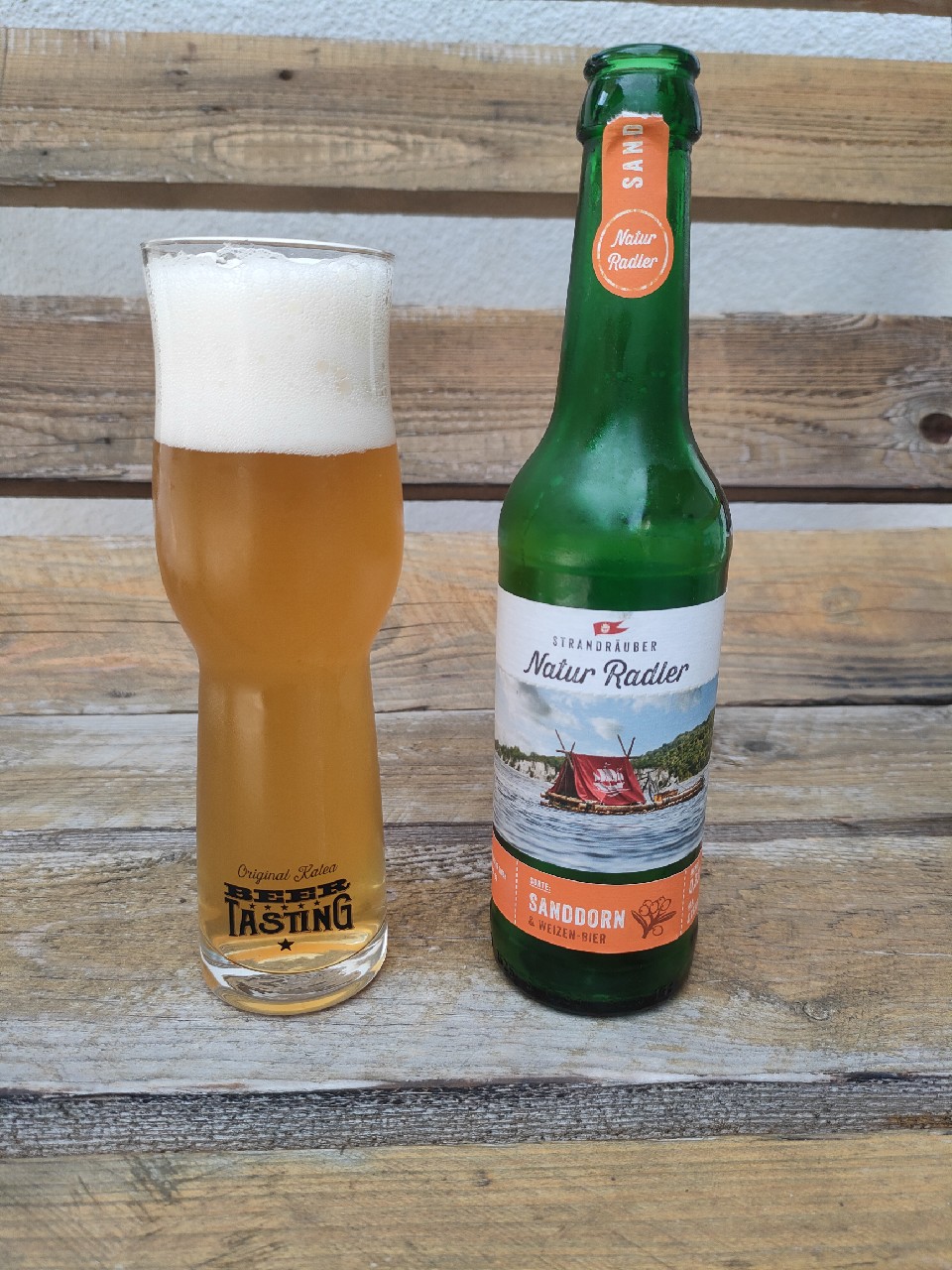 Strandräuber Natur Radler Sanddorn & Weizen-Bier, Germany