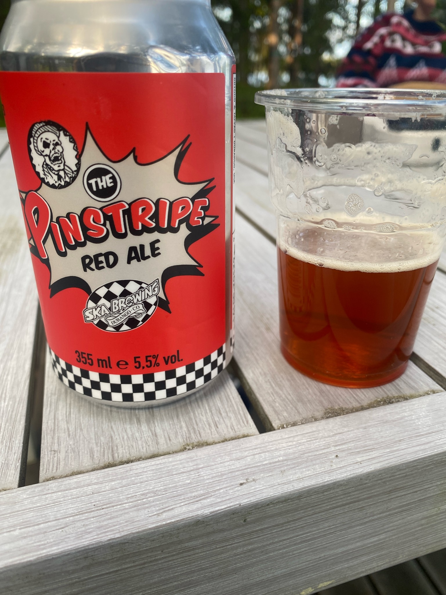 Pinstripe Red Ale, Skabrewing