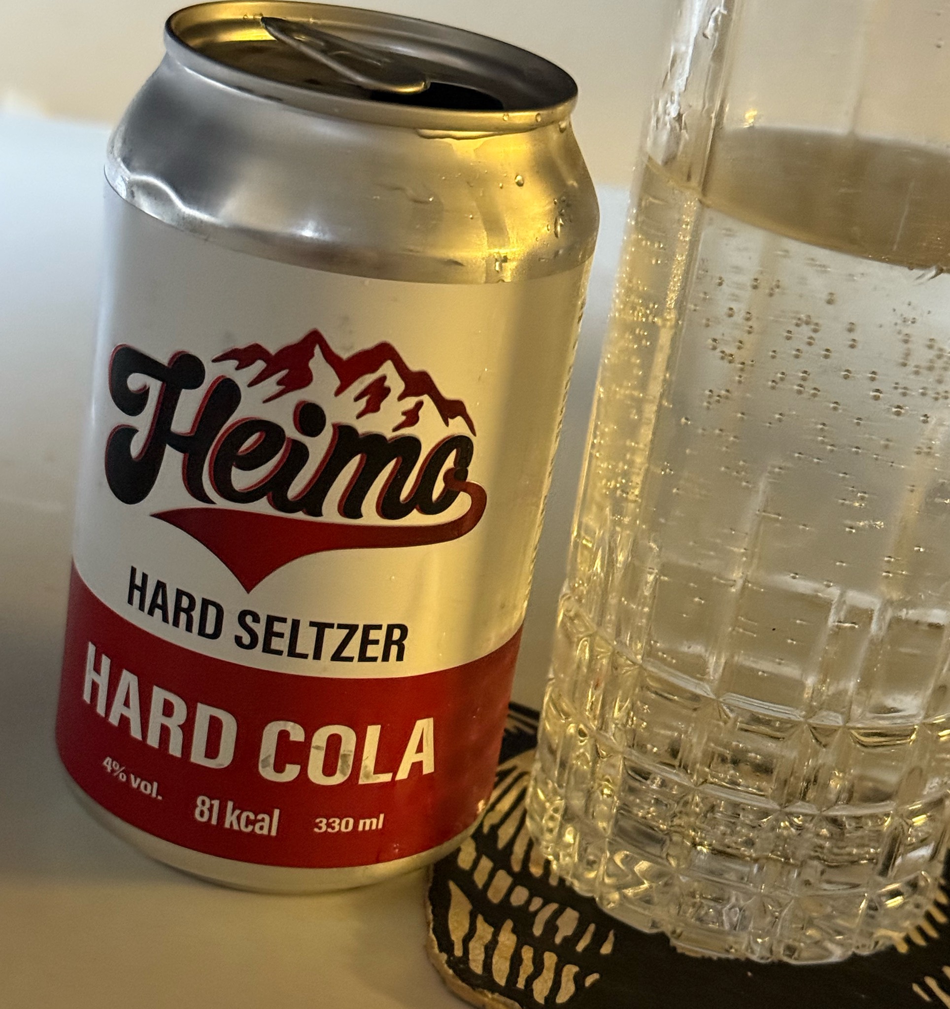 Heimo Hard Seltzer Hard Cola, Finland