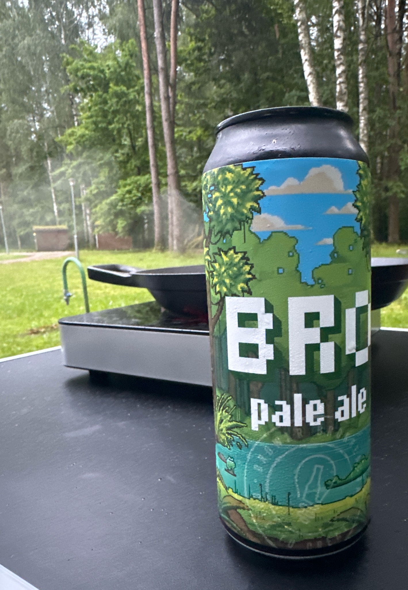 Bro pale ale, Brokreacja