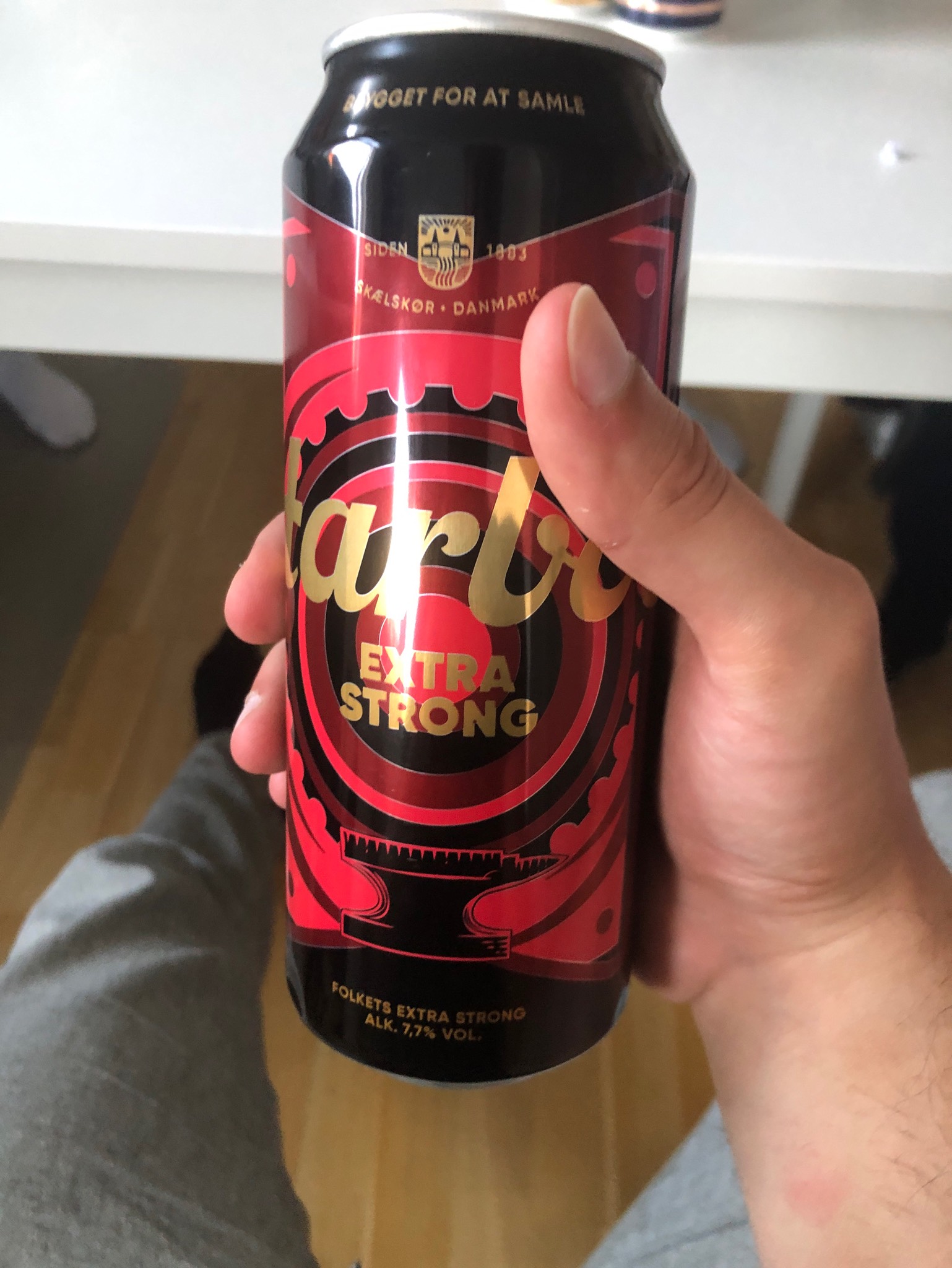 Harboe extra strong, Denmark