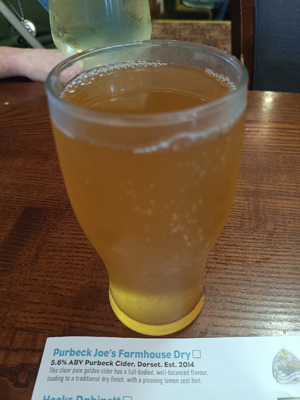 Joe's Farmhouse Dry, The Purbeck Cider Company