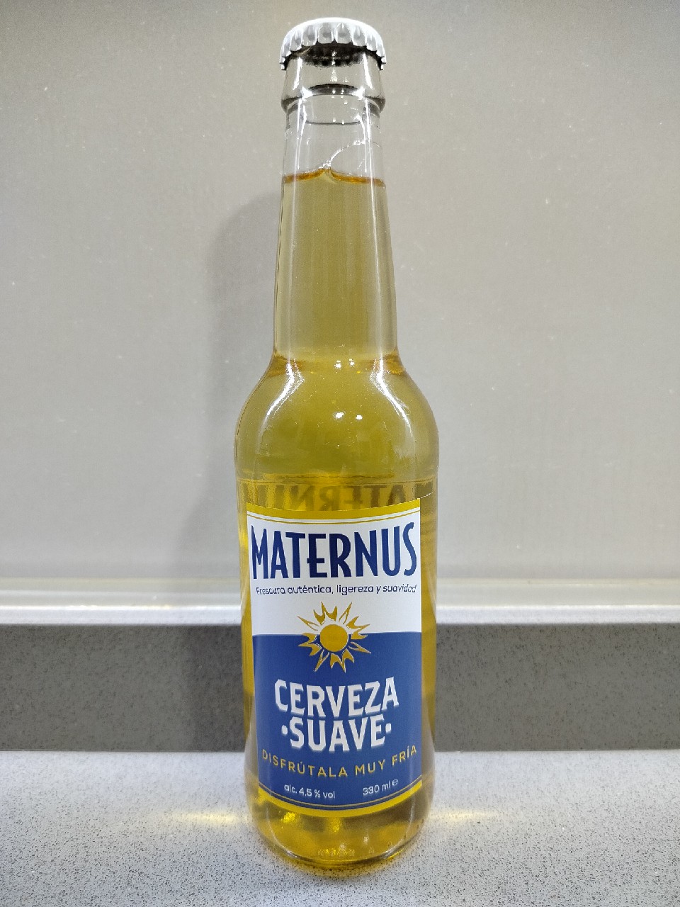 Maternus cerveza suave, Spain
