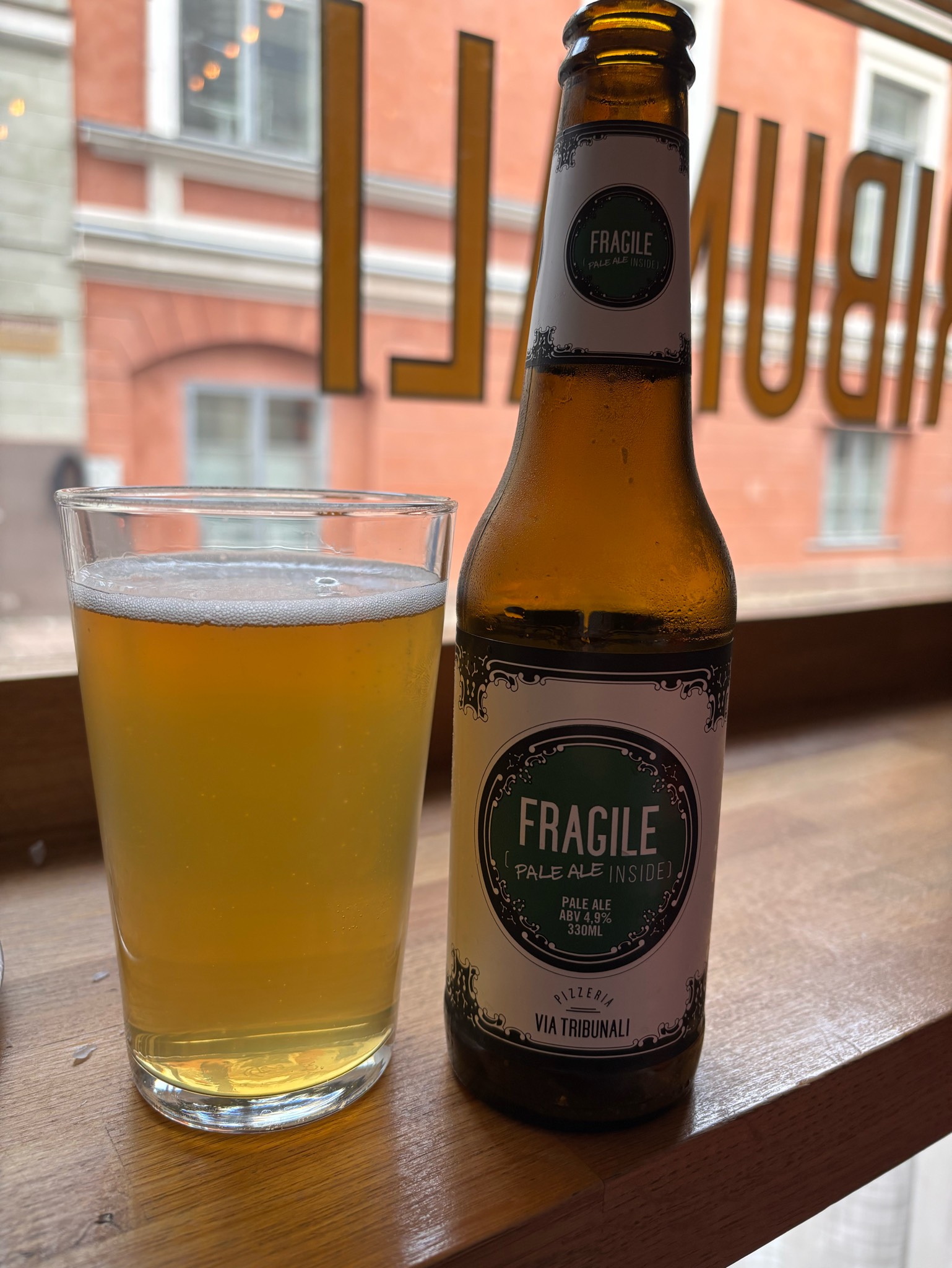Fragile Pale Ale Inside - Via Tribunali, Finland