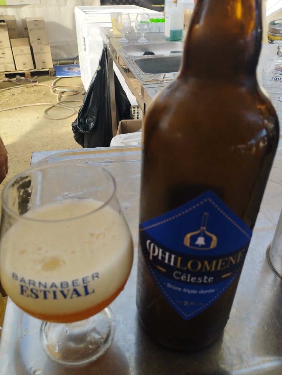 Philomene Céleste, Brasserie du Clocher