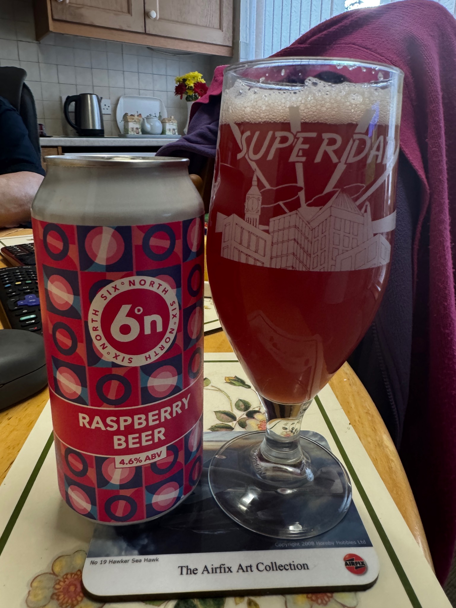 Raspberry Beer, Six° North Brewery
