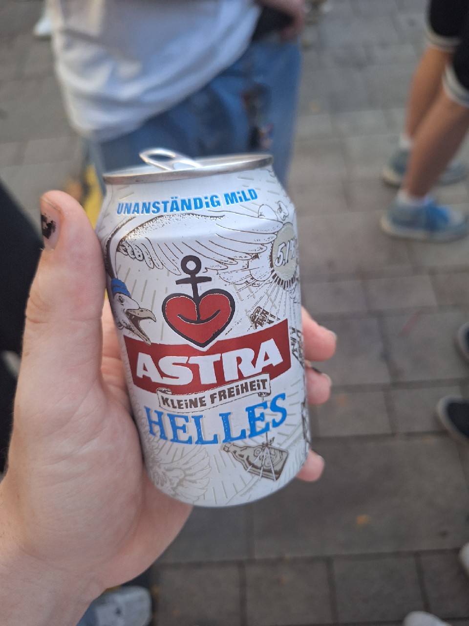 Astra kleine Freiheit Helles, Bavaria-St.Pauli-Brauerei (Carlsberg)