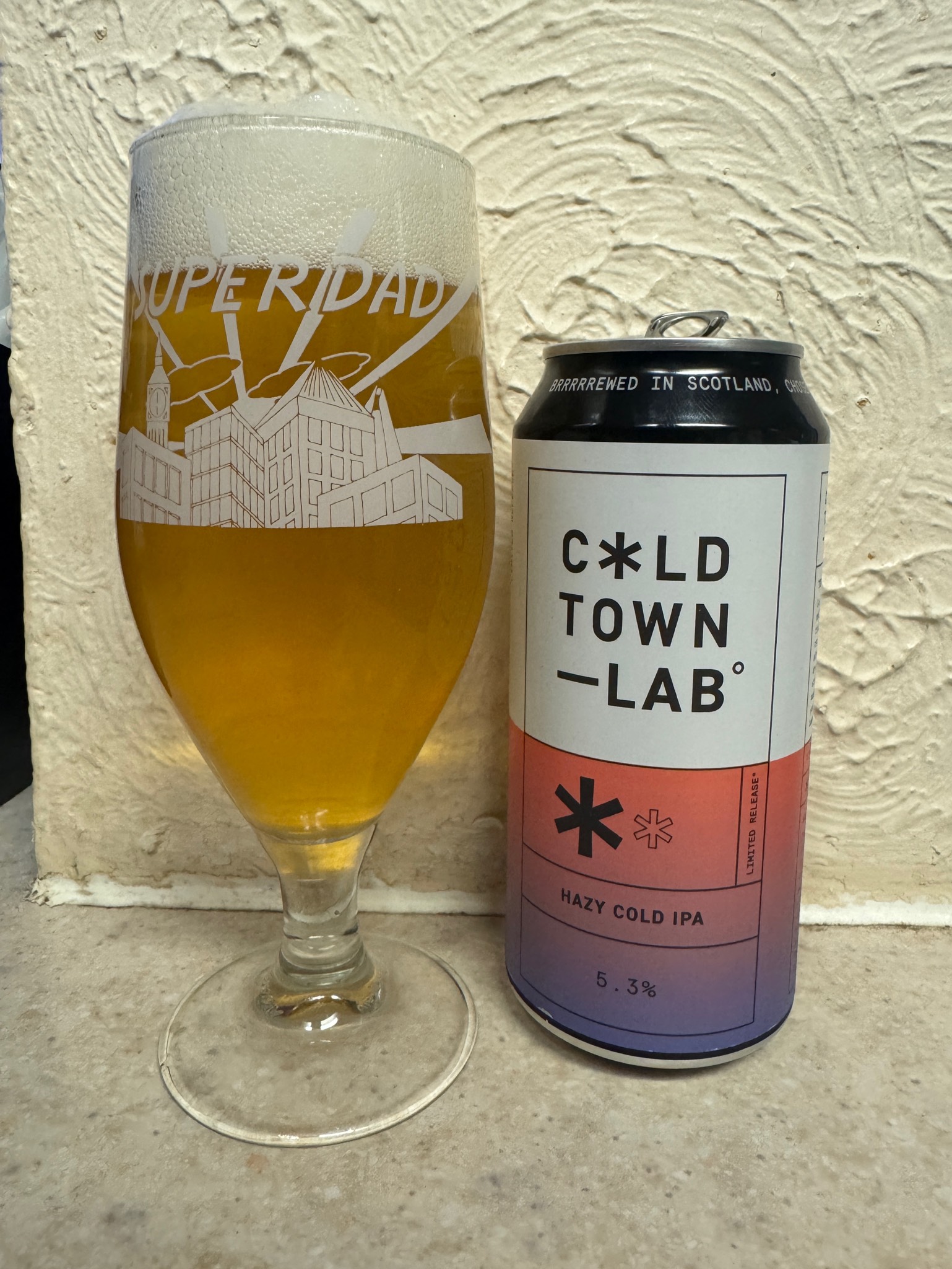 Hazy Cold IPA, Scotland