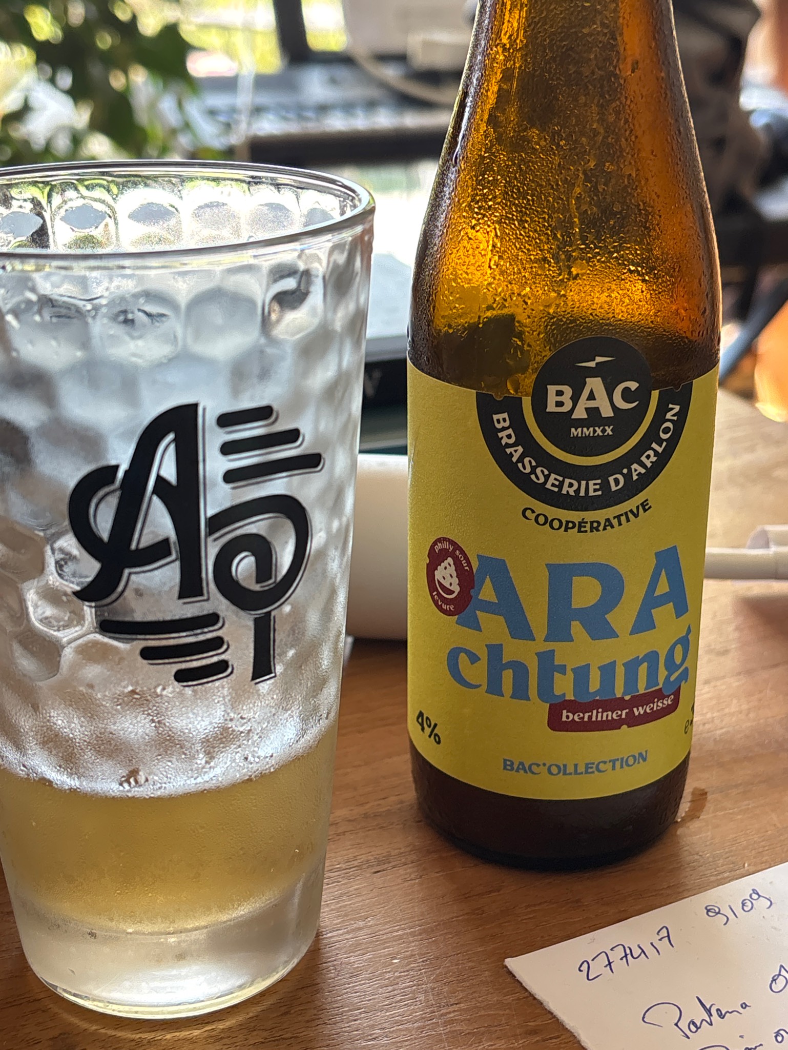 Arachtung, Brasserie d'Arlon Coopérative