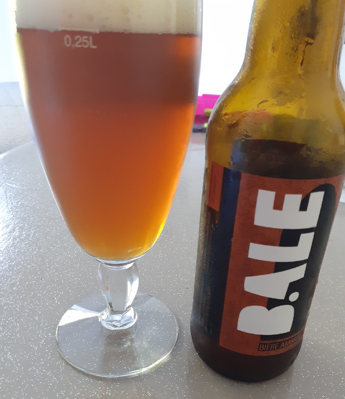 B.Ale Ambrée, Brasserie Julien's (B.Ale)