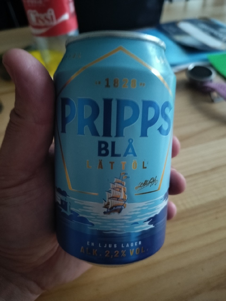 Pripps Blå Lättöl 2.2%, Sweden