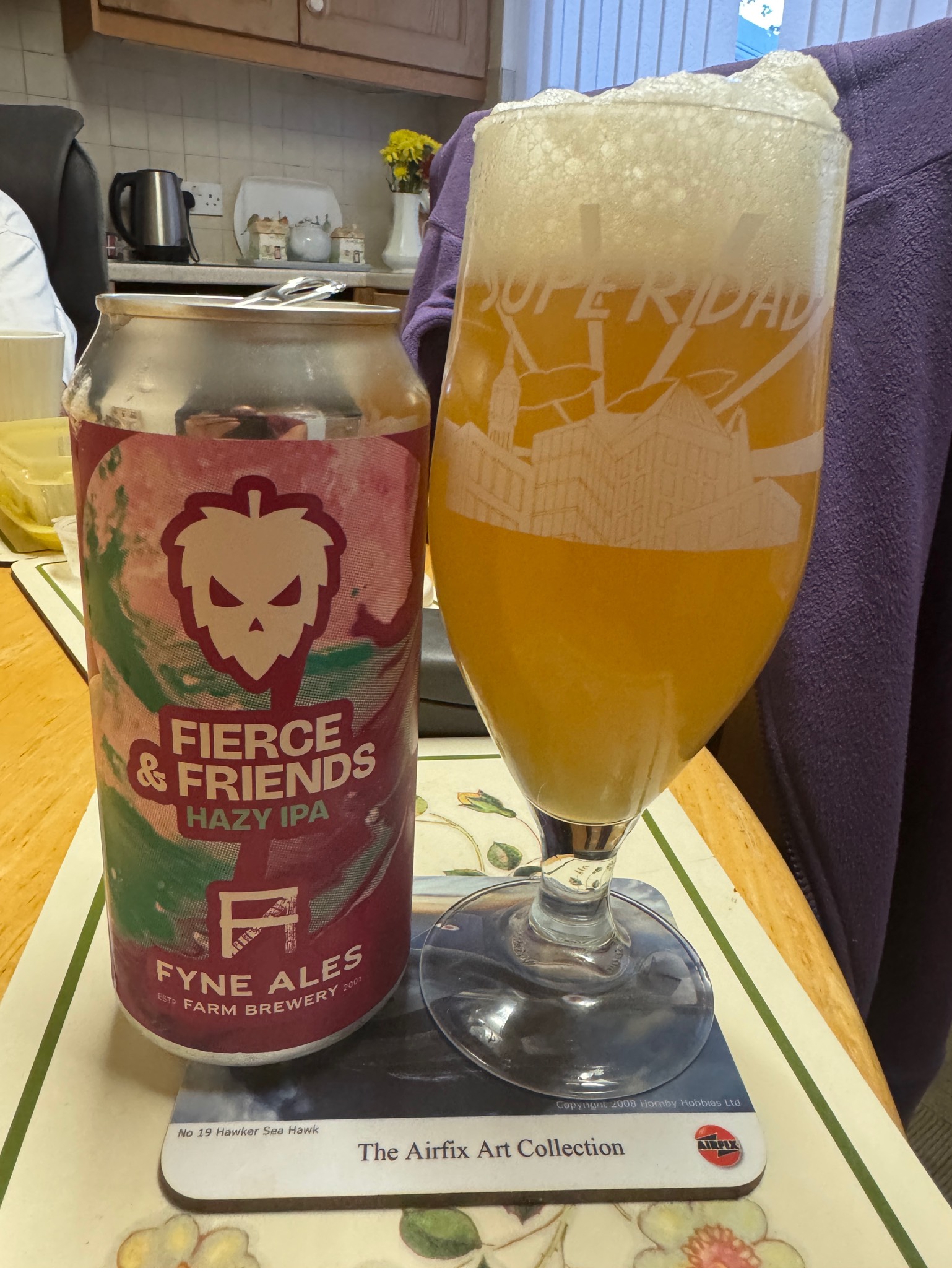 Fierce & Friends Hazy IPA, Scotland