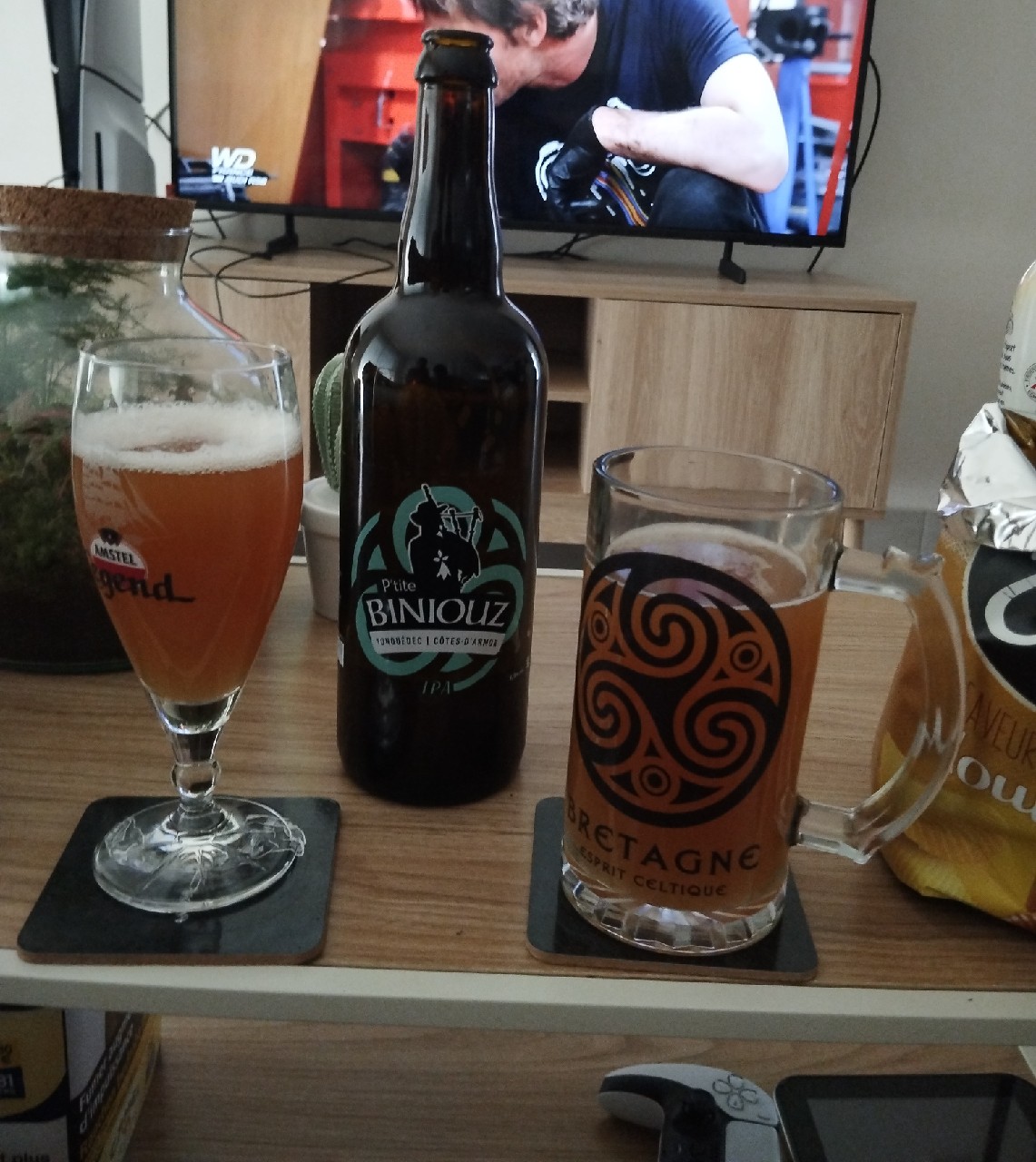 P'tite Biniouz IPA, Brasserie Régionale De L'Ouest (Ex L'Hirondelle - Ménez Bré)