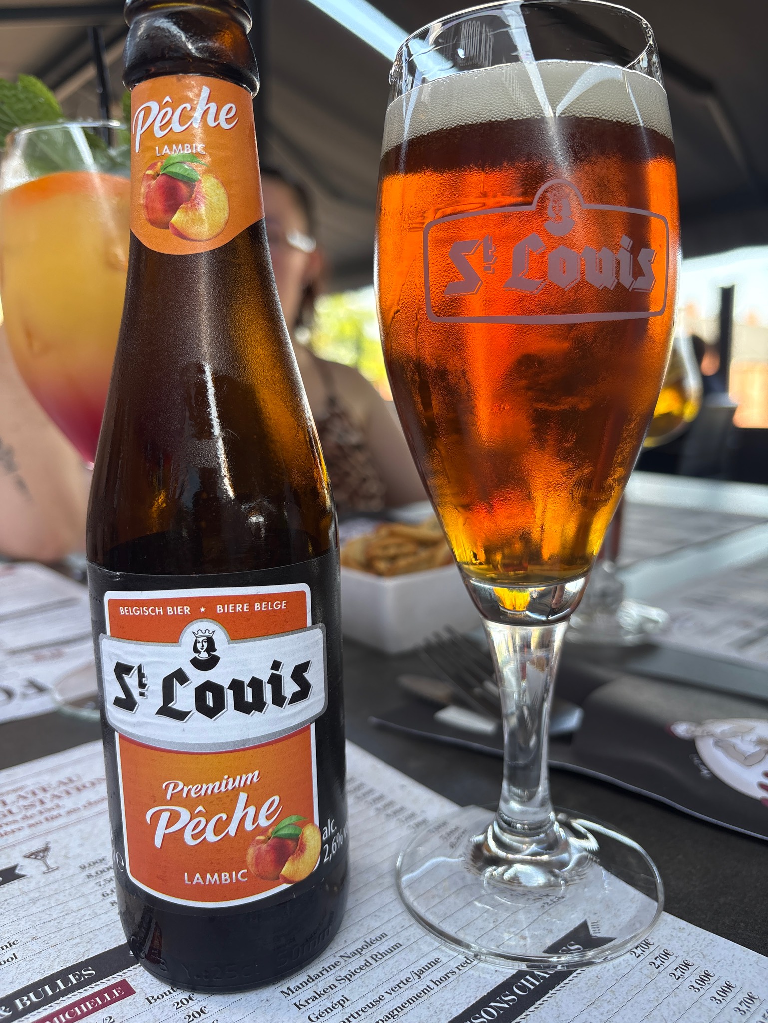 St. Louis Premium Pêche, Belgium