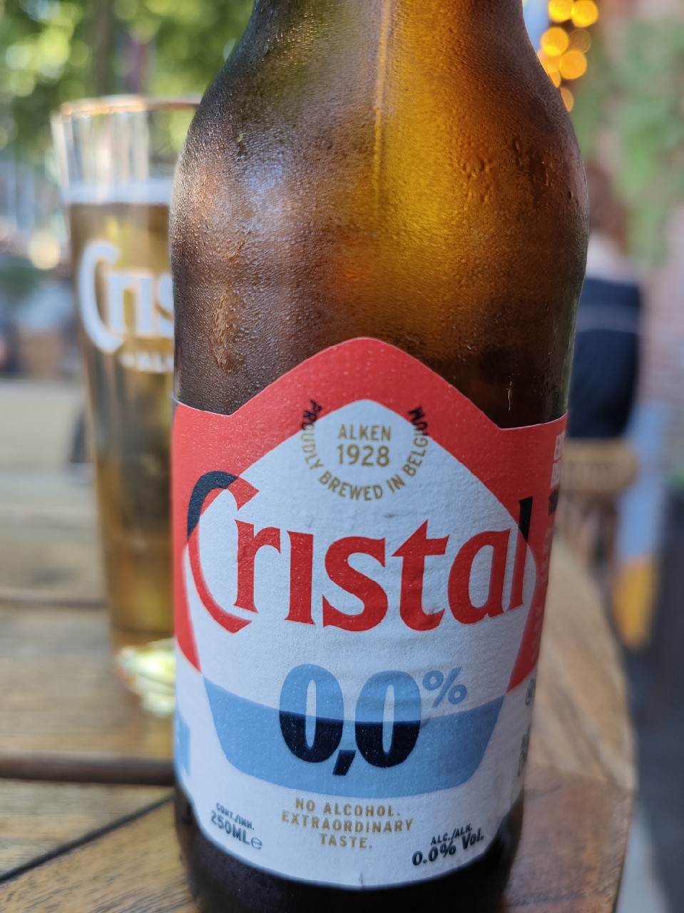 Cristal 0,0%, Belgium
