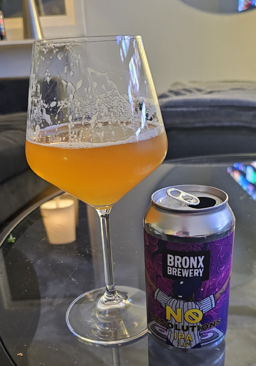 No Resolutions, The Bronx Brewery