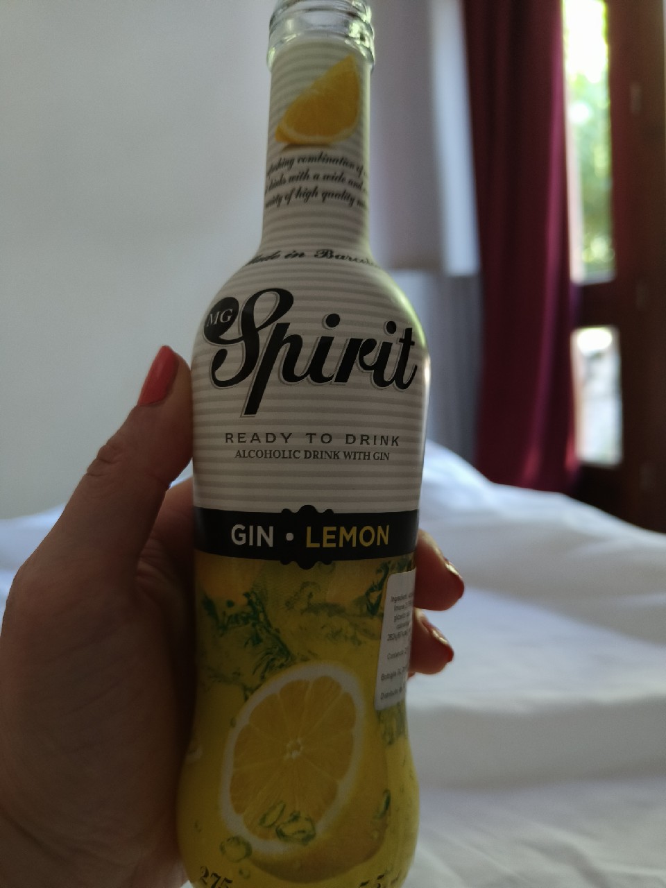 MG Spirit Gin Lemon, Spain