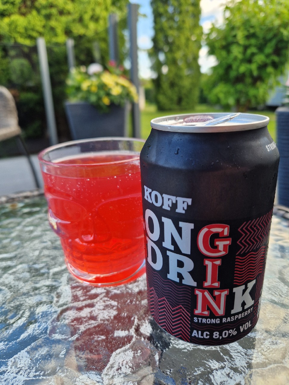 Koff Long Drink Strong Raspberry, Finland