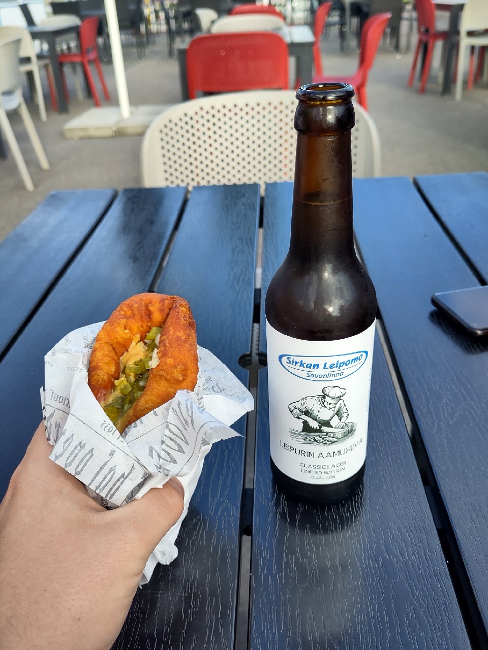 leipurin aamuhiiva, Finland