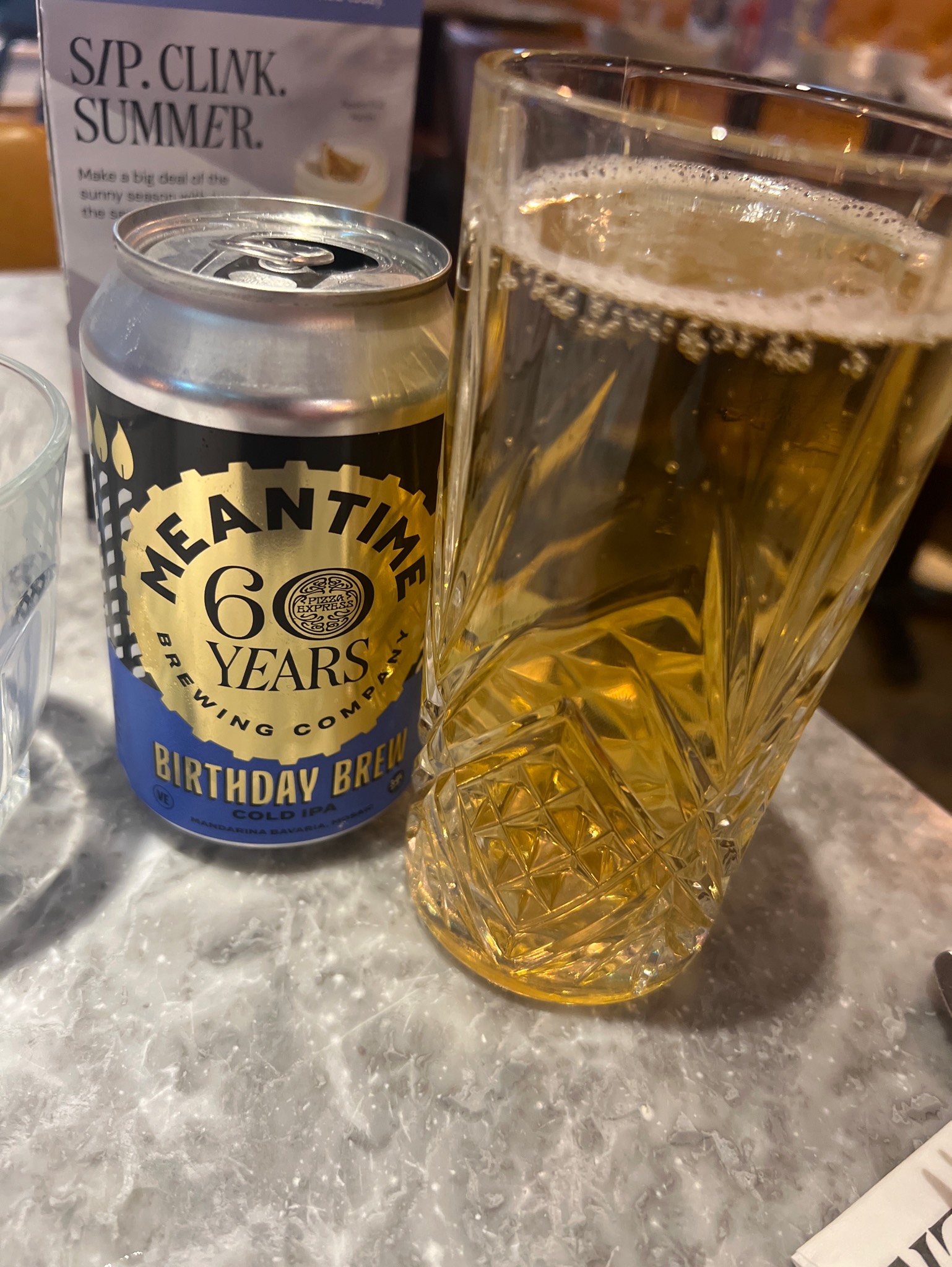 Birthday brew, England