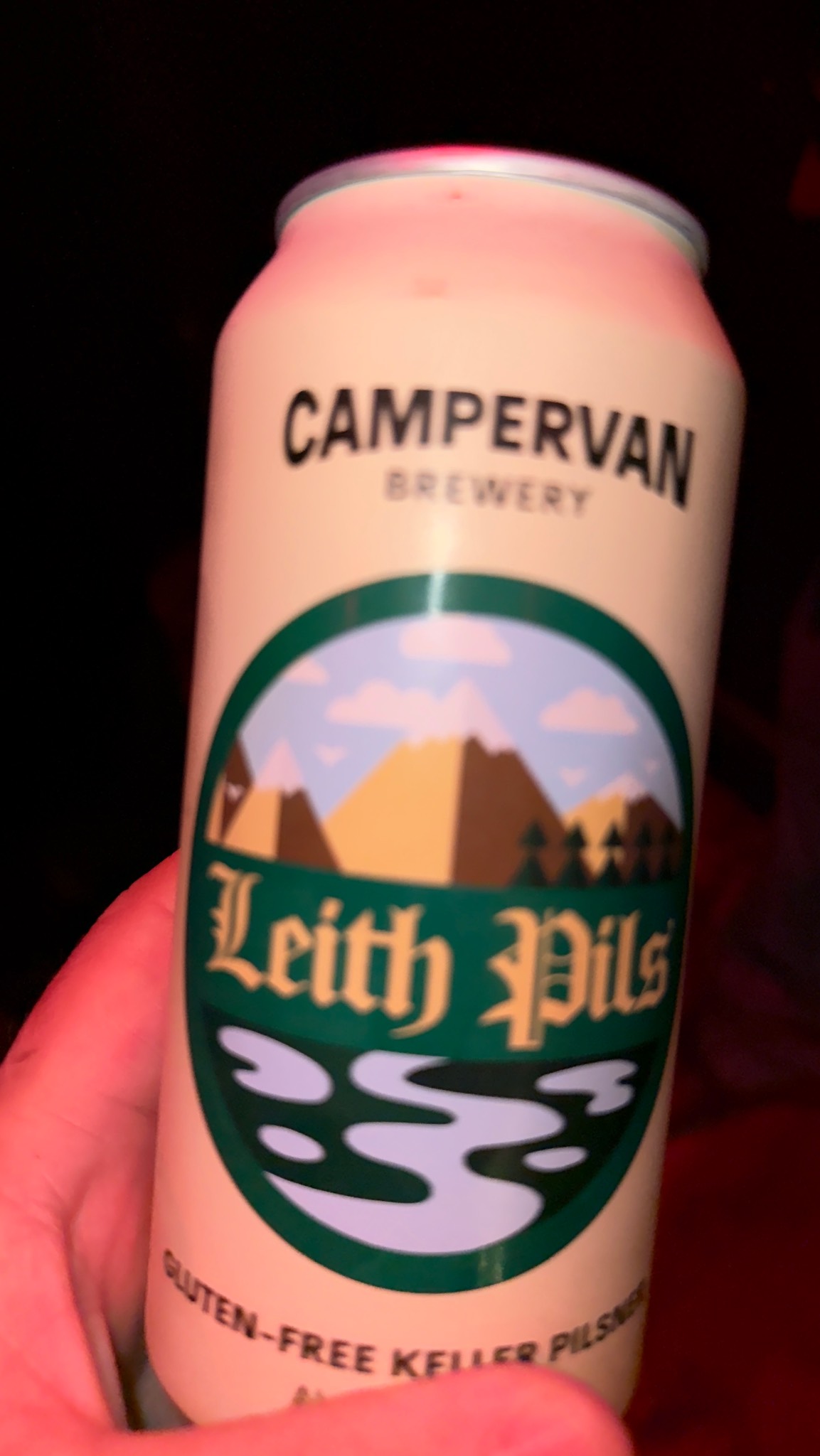 Leith Pils, Campervan Brewery