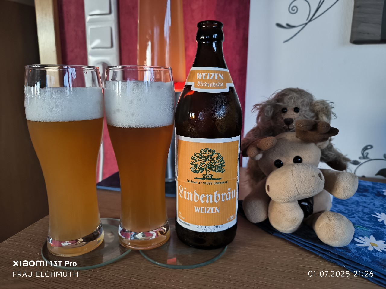 Lindenbräu Weizen, Brauerei Gasthof Lindenbräu