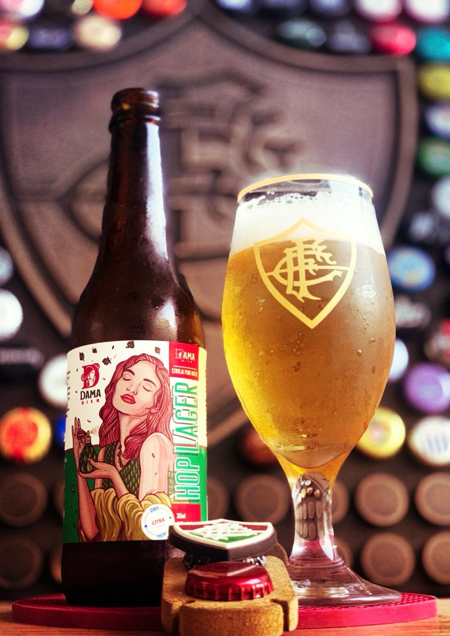 Hop Lager, Dama Bier