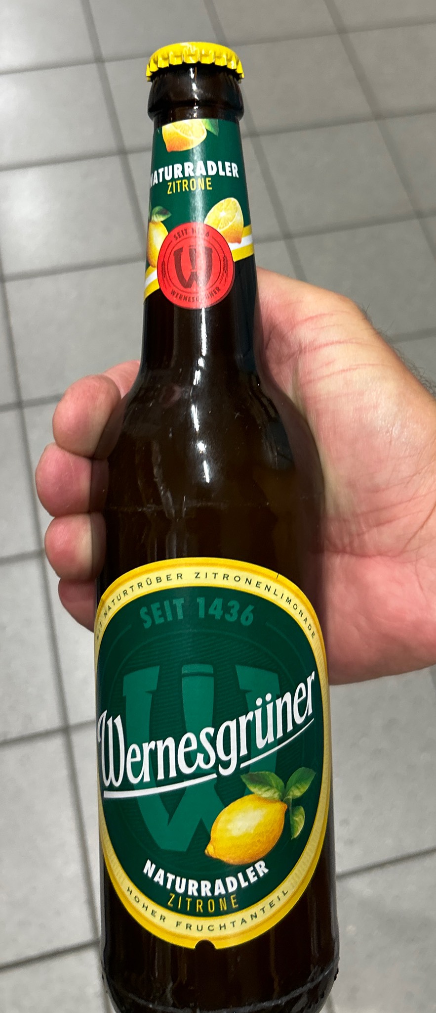 Wernesgrüner Naturradler Zitrone, Germany