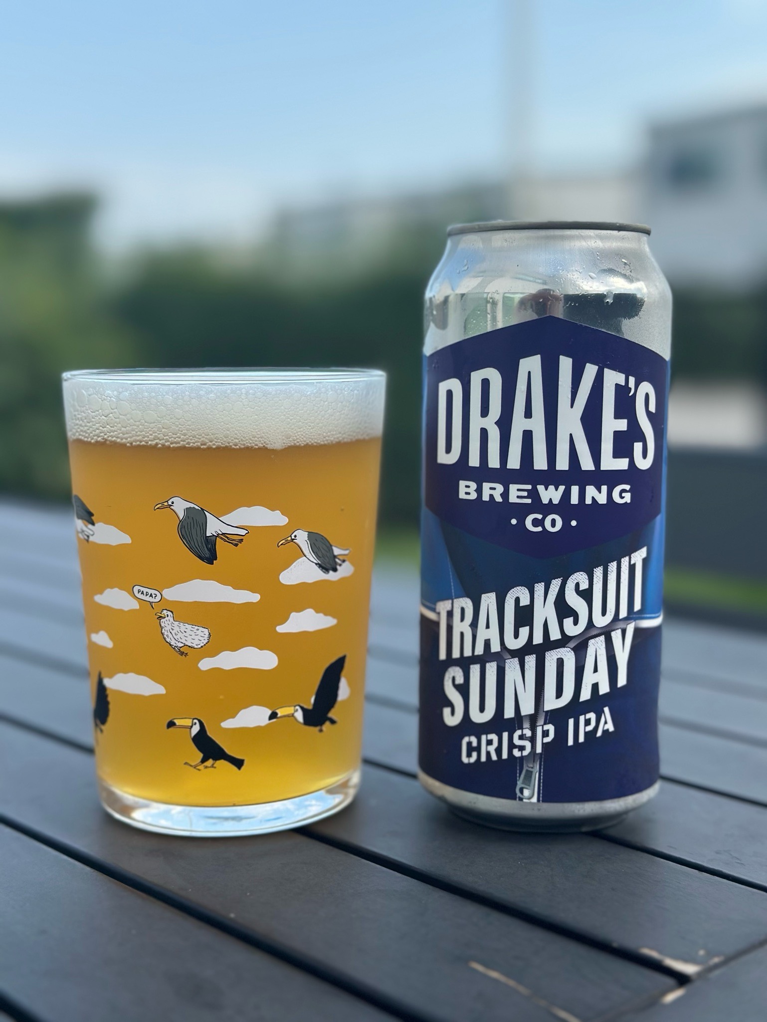 Tracksuit sunday, Drake's Brewing Company