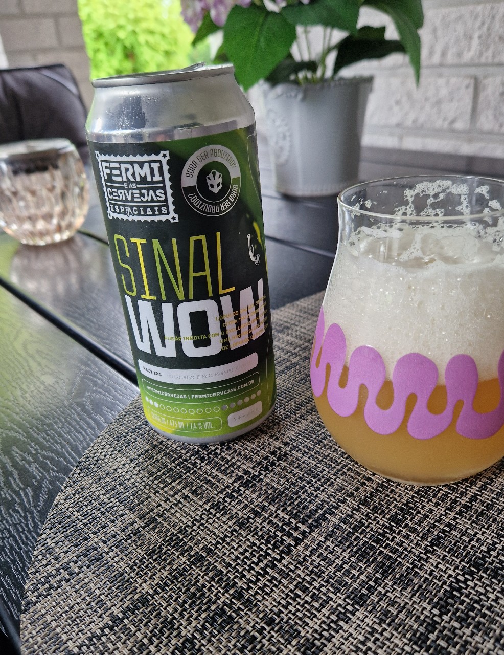 sinal wow, Cervejaria Fermi