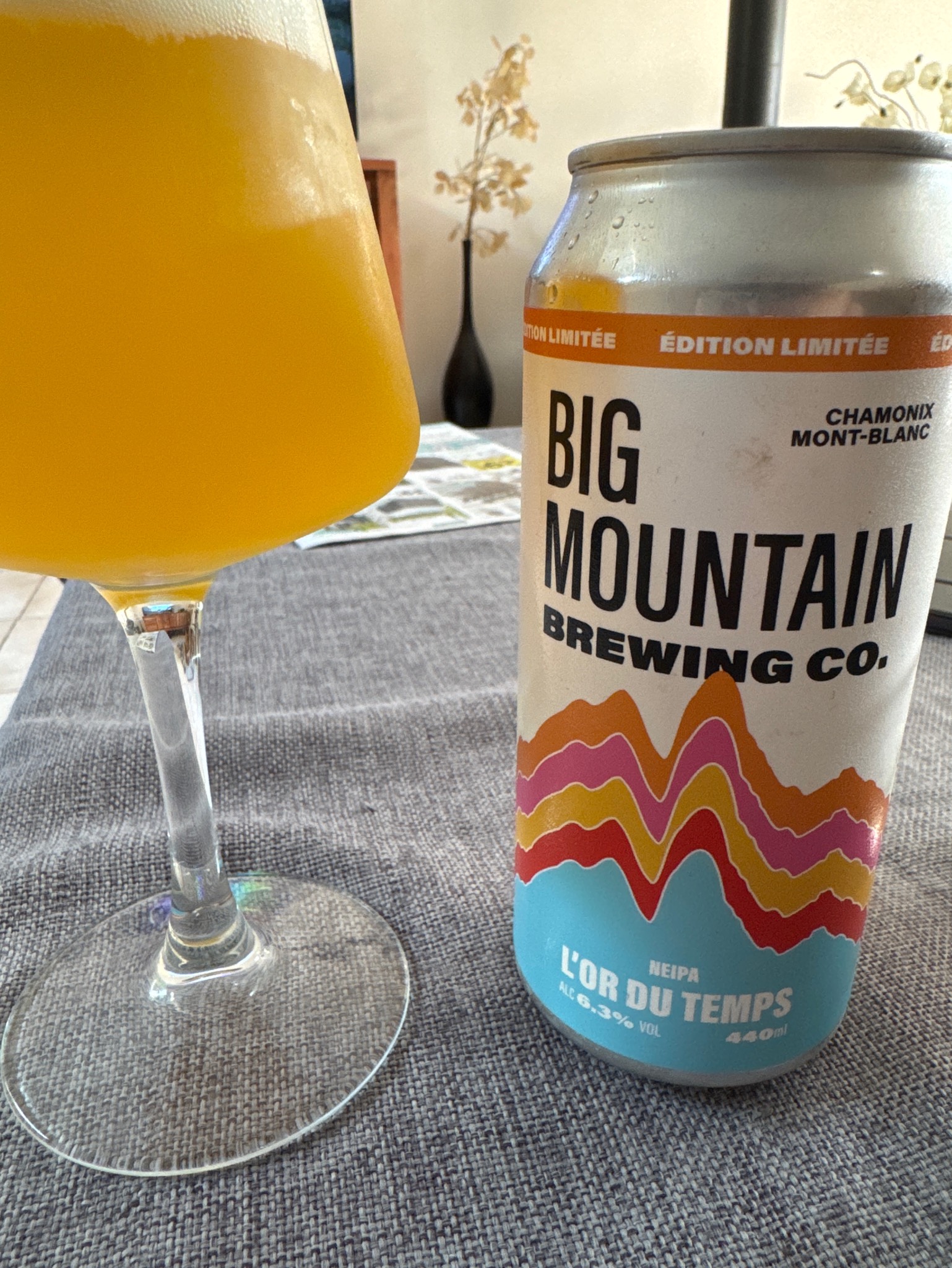 l'or du temps, Big Mountain Brewing Co.