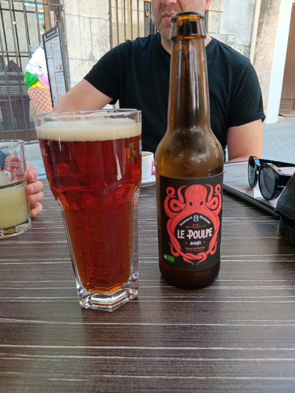 Le Poulpe Ambrée, Brasseurs De Méditerranée (Le Poulpe)