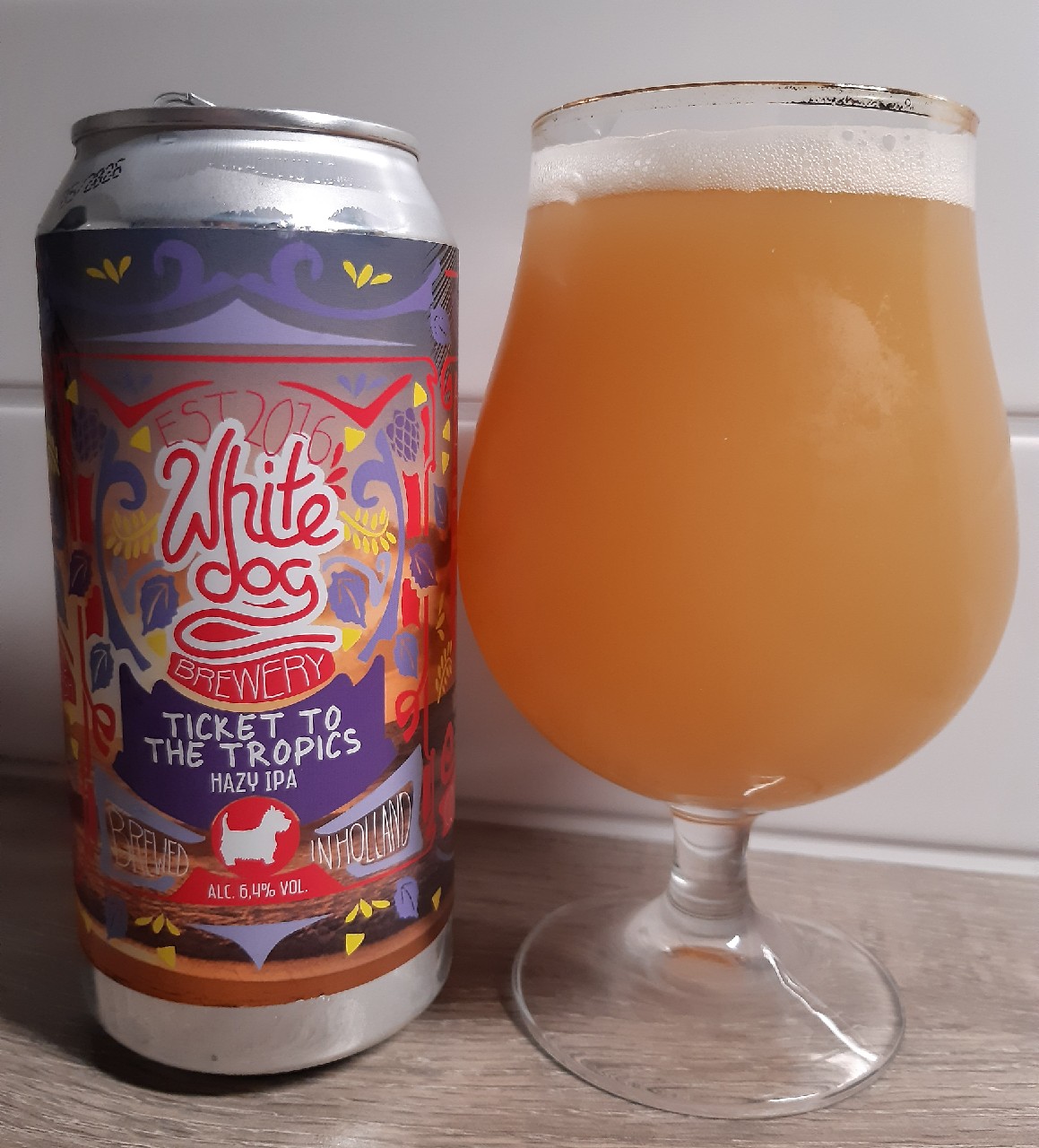 Ticket To The Tropics, White Dog Brewery
