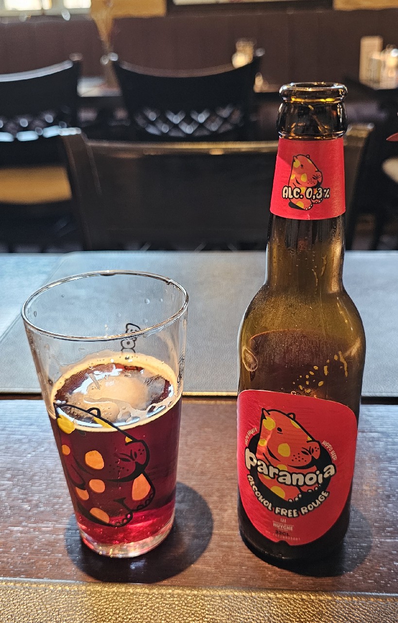 Paranoia Alcohol Free Rouge, Belgium
