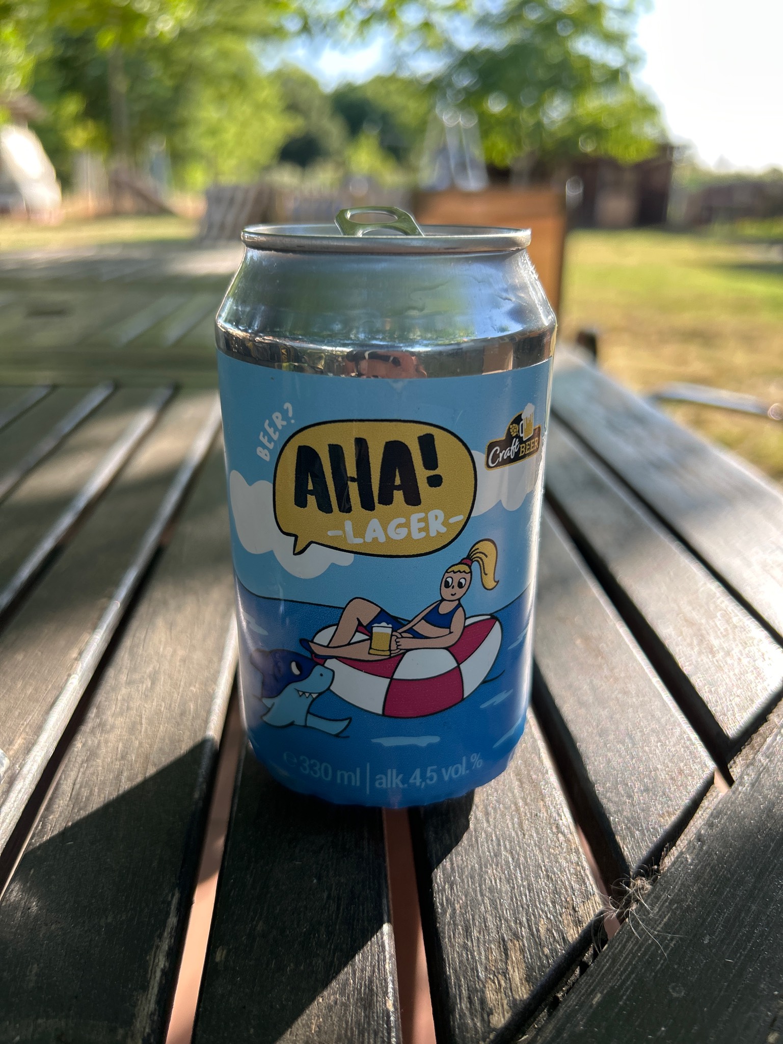 Aha! Lager, Spar Slovenia