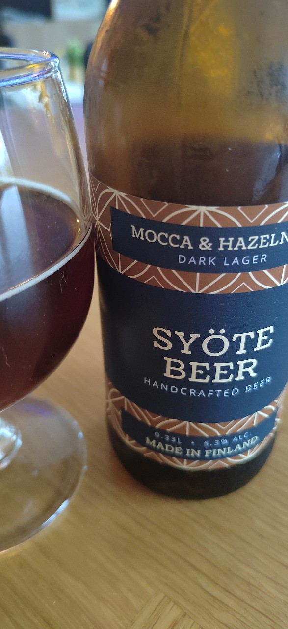 Syöte Beer Mocca & Hazelnut, Kahakka Brewery
