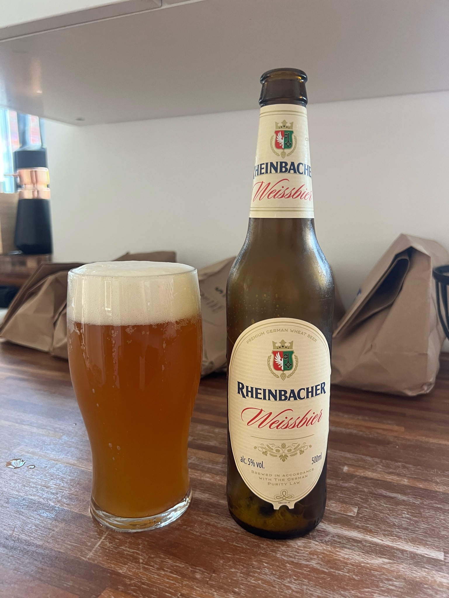 Rheinbacher Weissbier, Aldi Germany / Deutschland