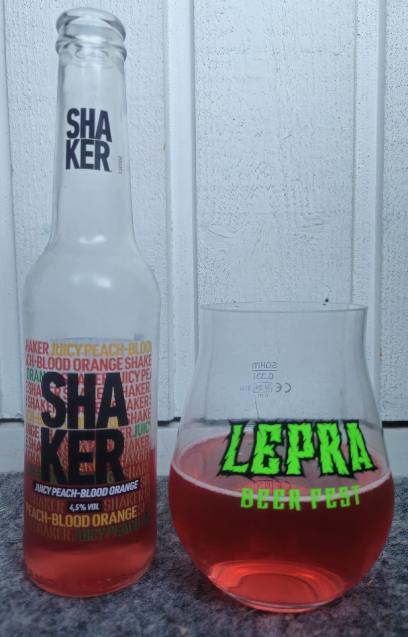 Shaker Juicy Peach Blood Orange, Finland