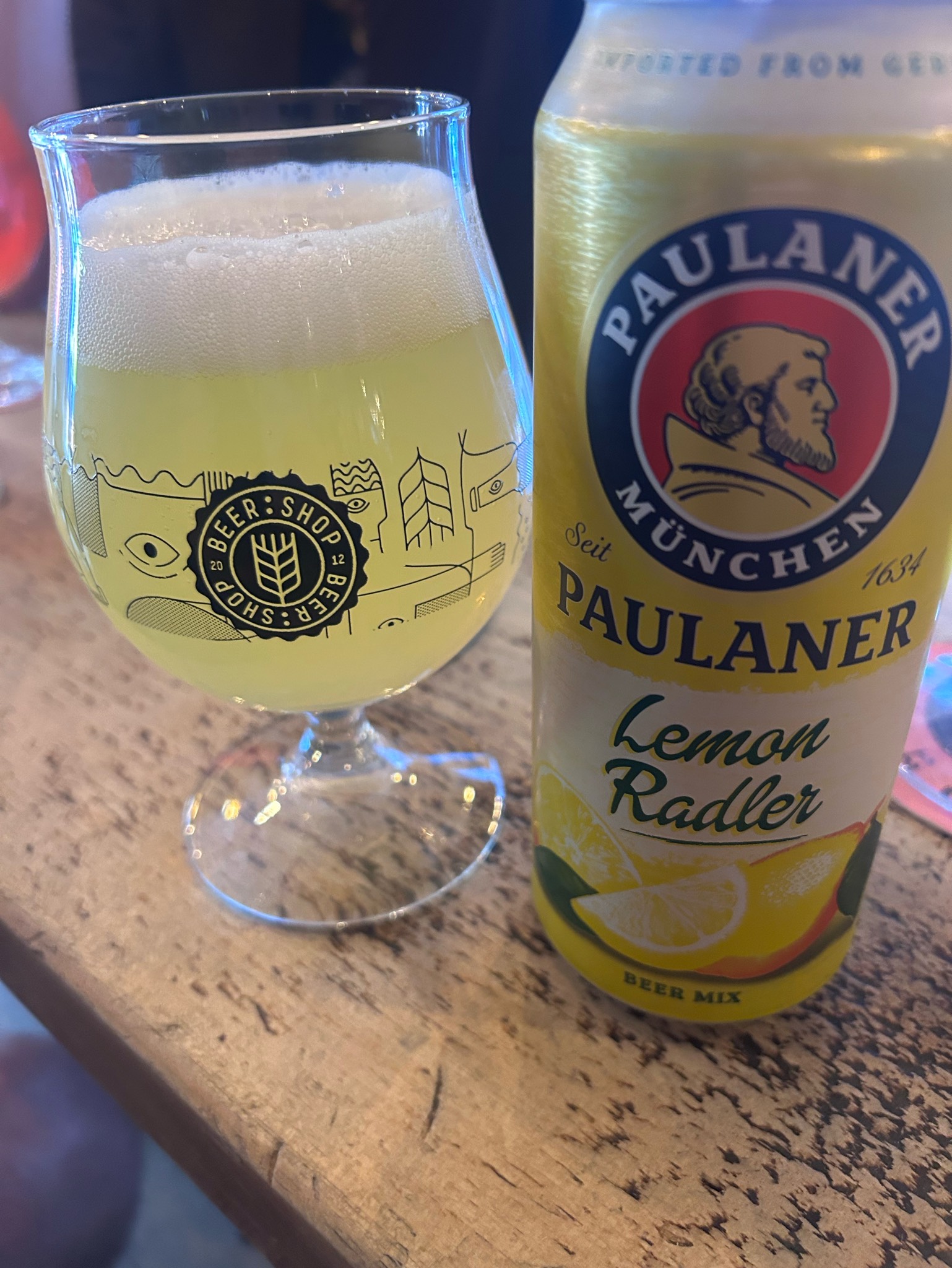Paulaner Lemon Radler, Germany