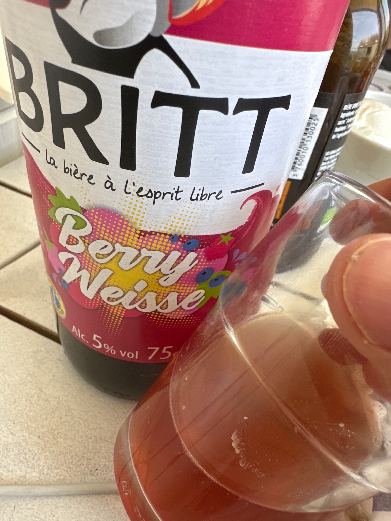 Britt berry weisse, France