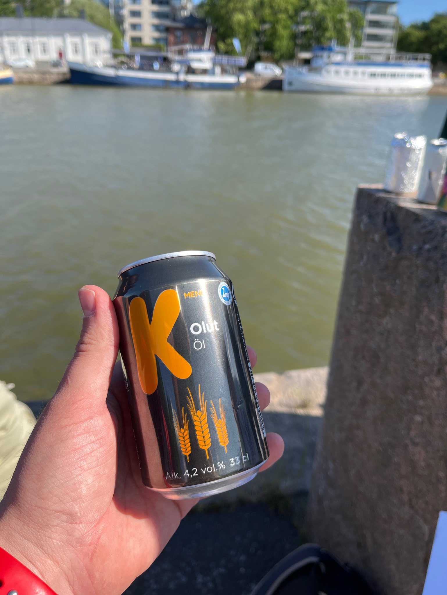 K-Menu Lager Olut 4.2%, Finland