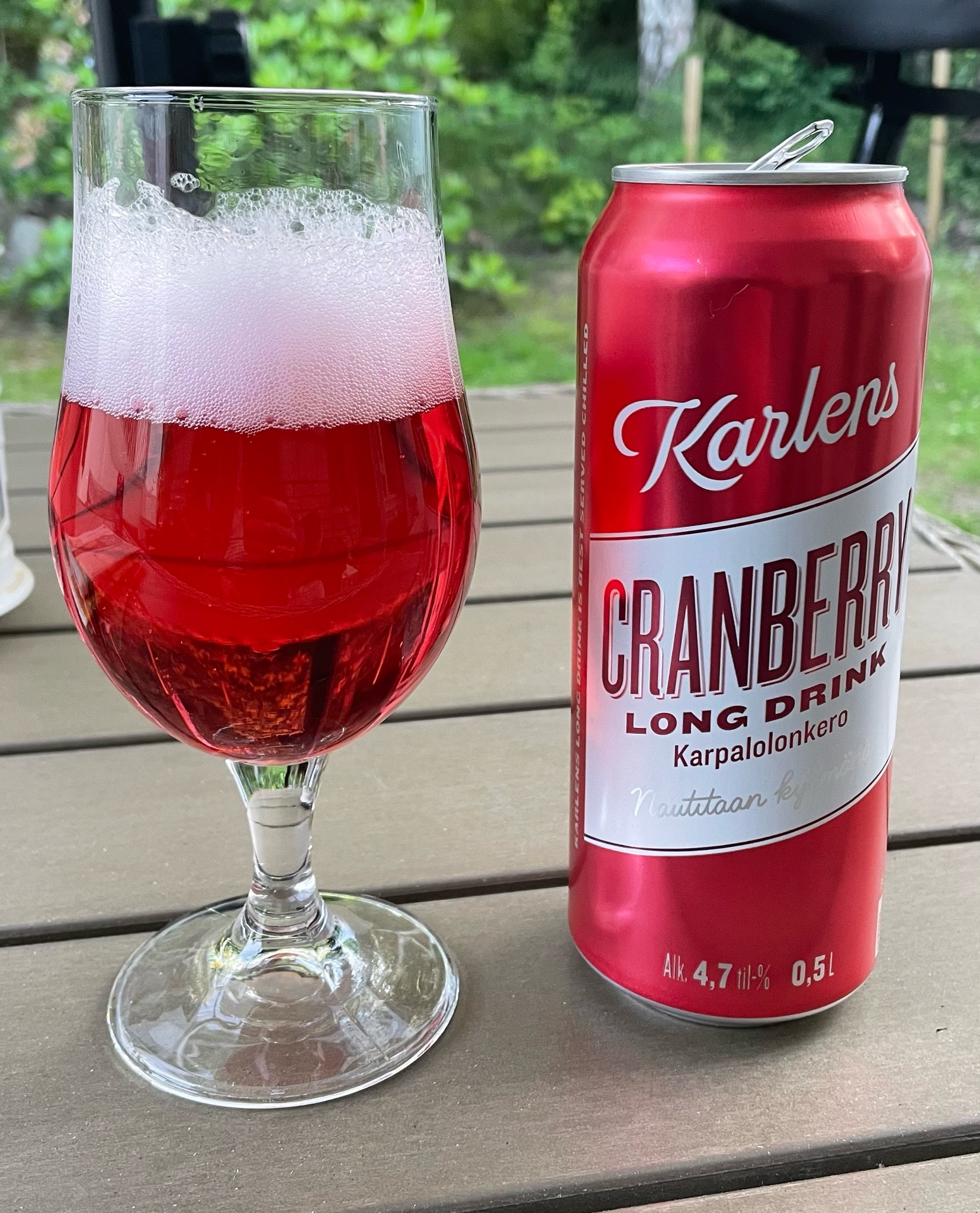 Karlens Cranberry Long Drink, Finland