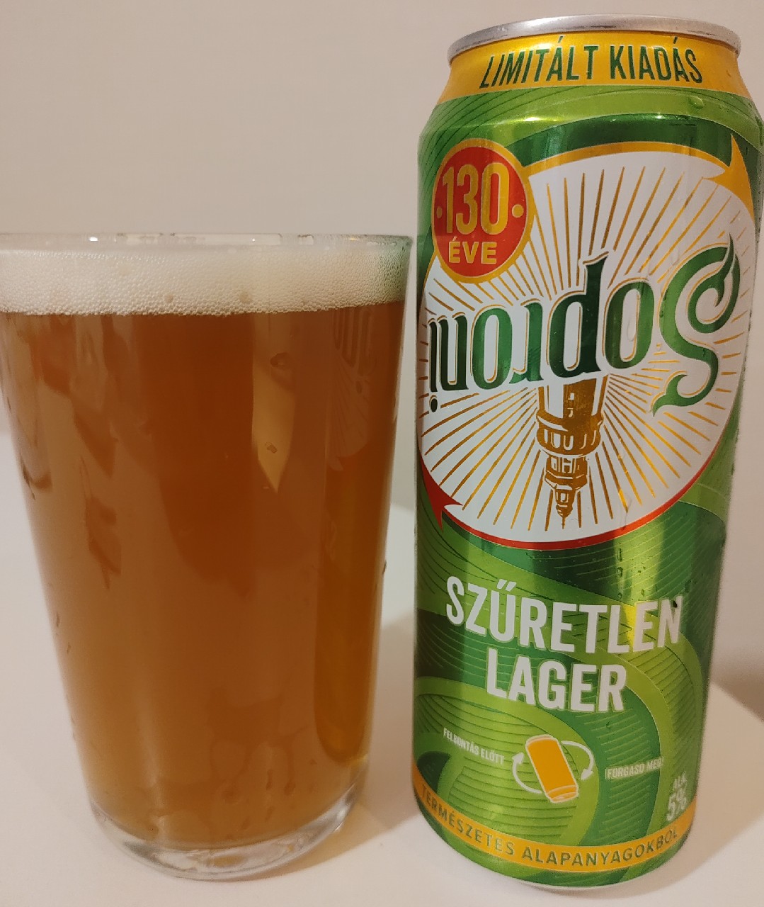 Szűretlen lager, Hungary