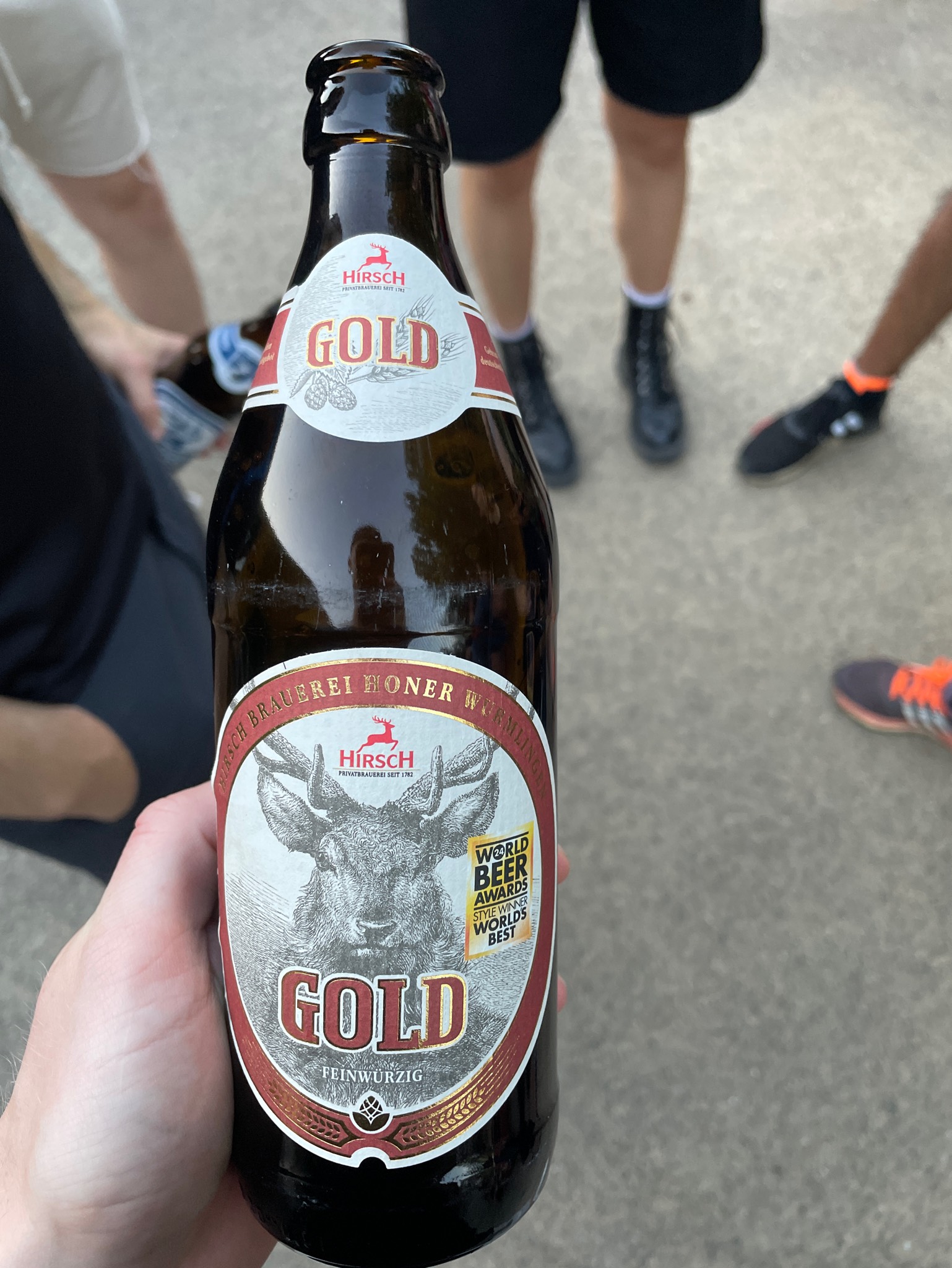 Hirsch Gold / Hirsch Gold Export, Privatbrauerei Höss der Hirschbräu