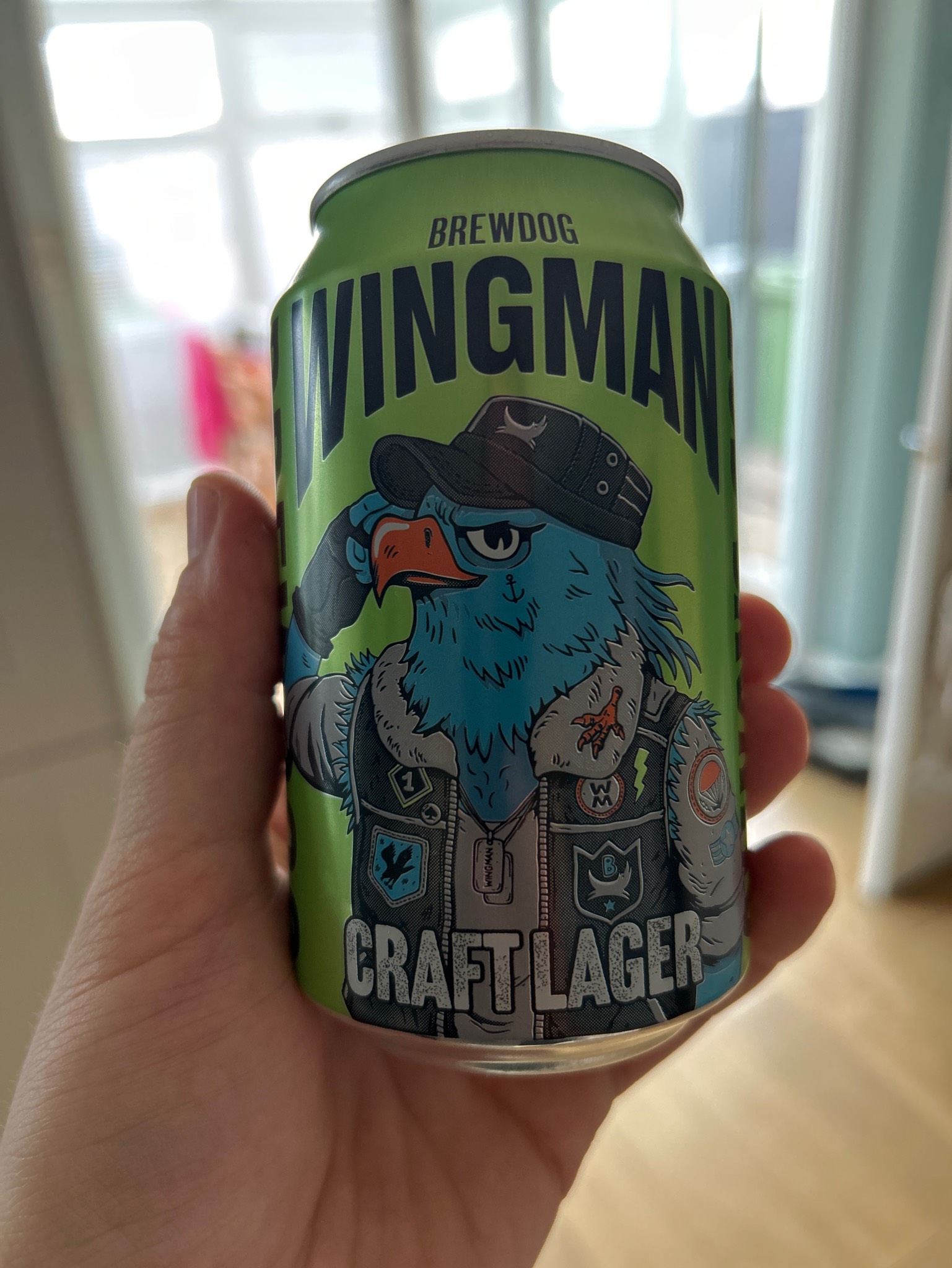 Wingman Craft Lager, Scotland
