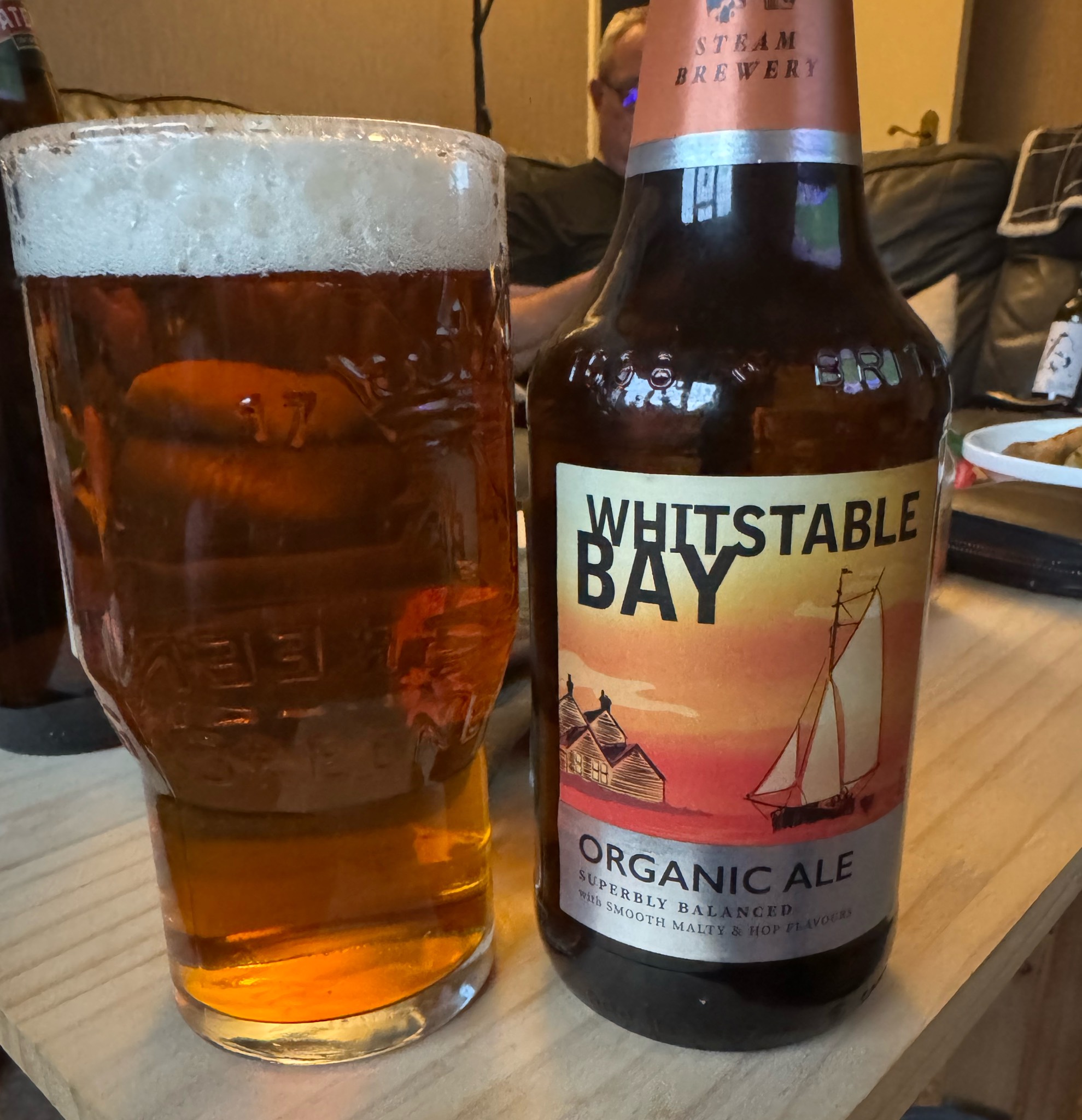 Whitstable Bay Organic Ale, England
