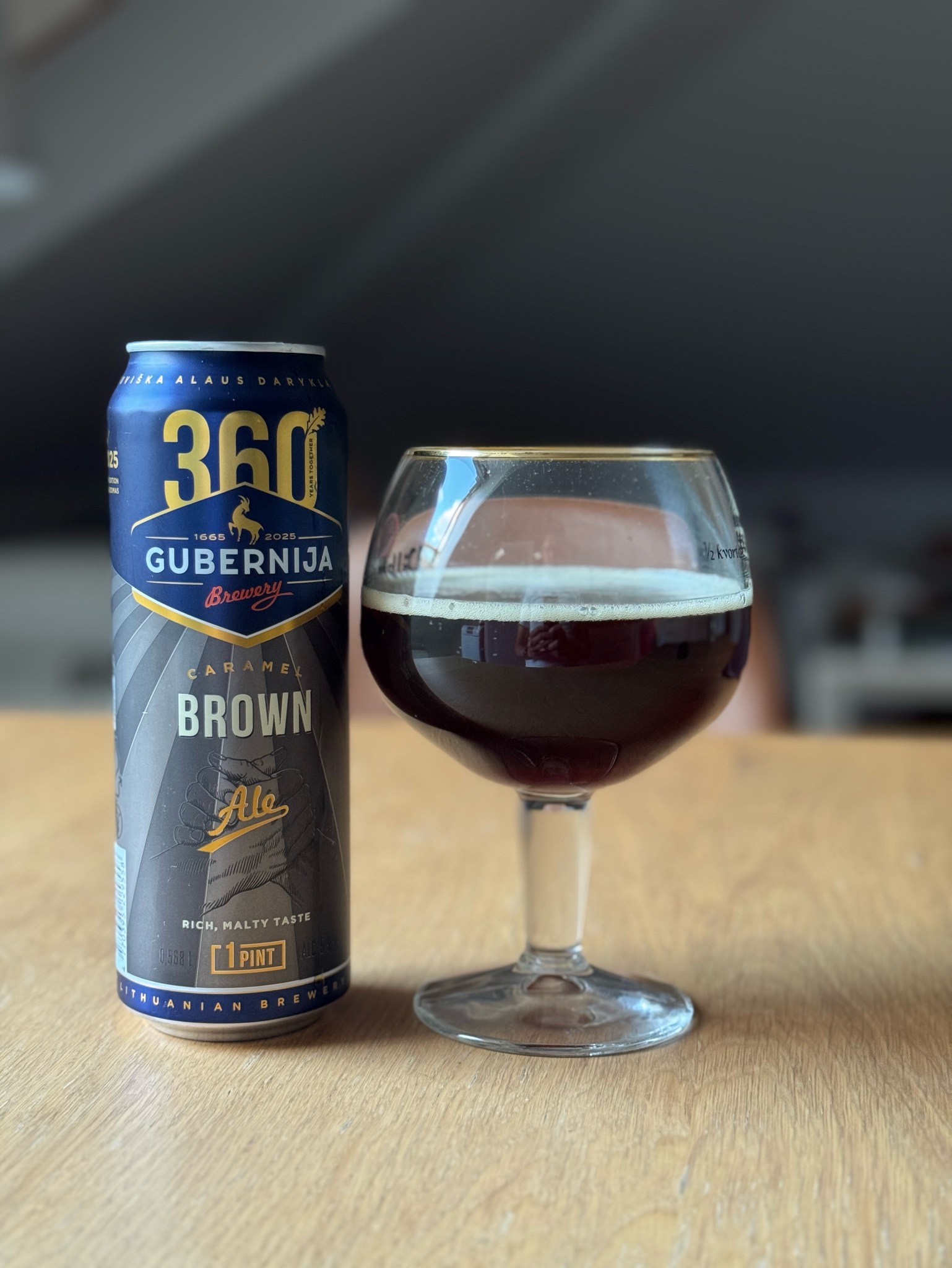 Tamsusis Elis / Caramel Brown Ale, Gubernija Brewery