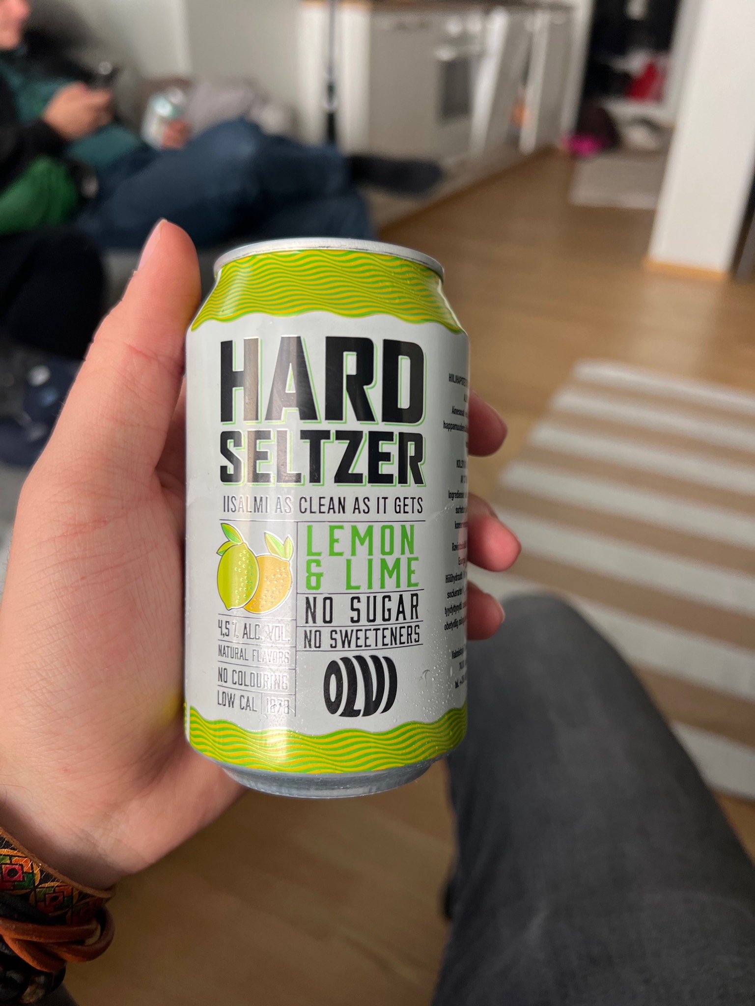 Hard Seltzer Lemon & Lime, Finland