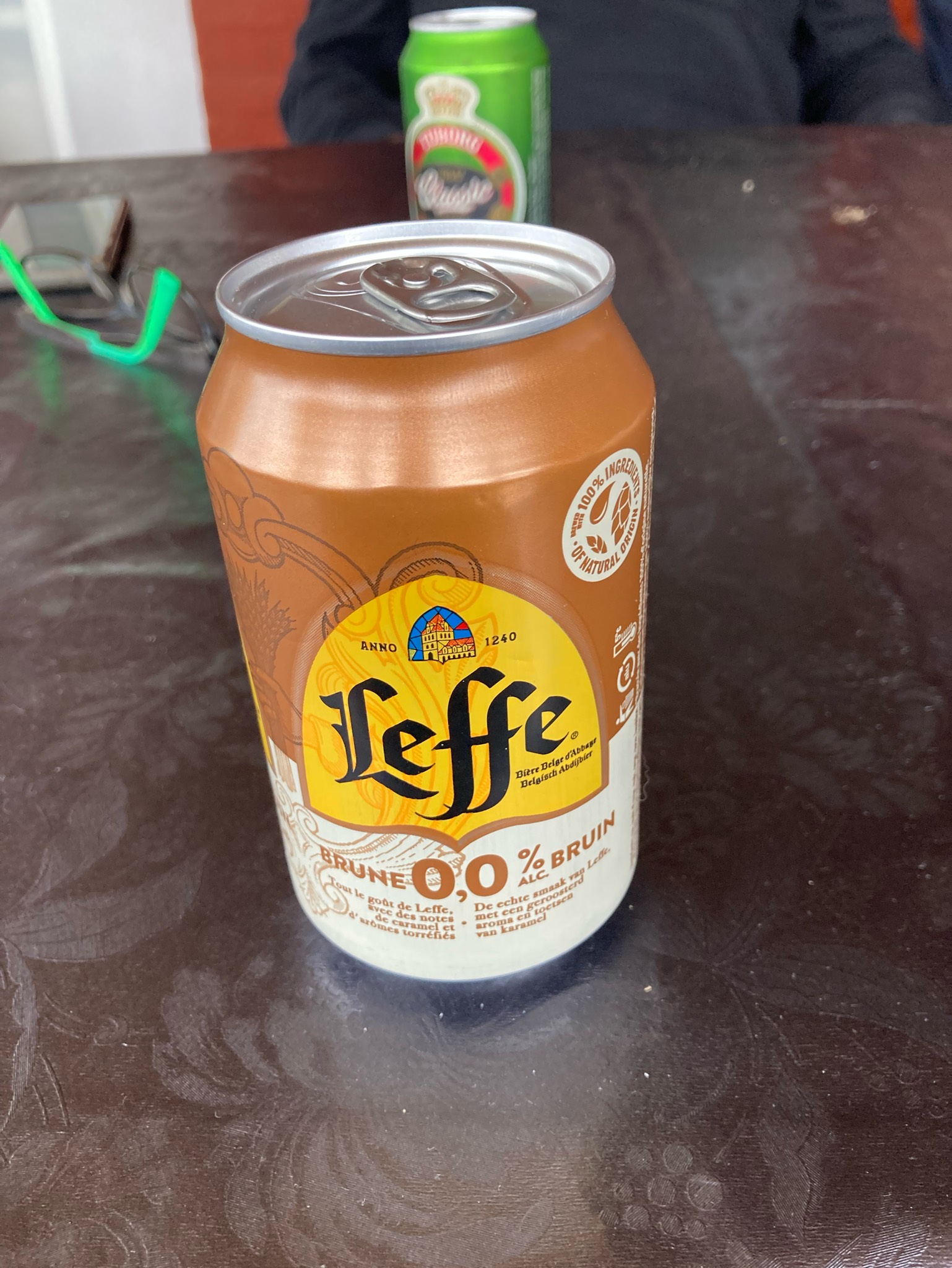 Leffe Brune / Bruin 0,0%, Belgium