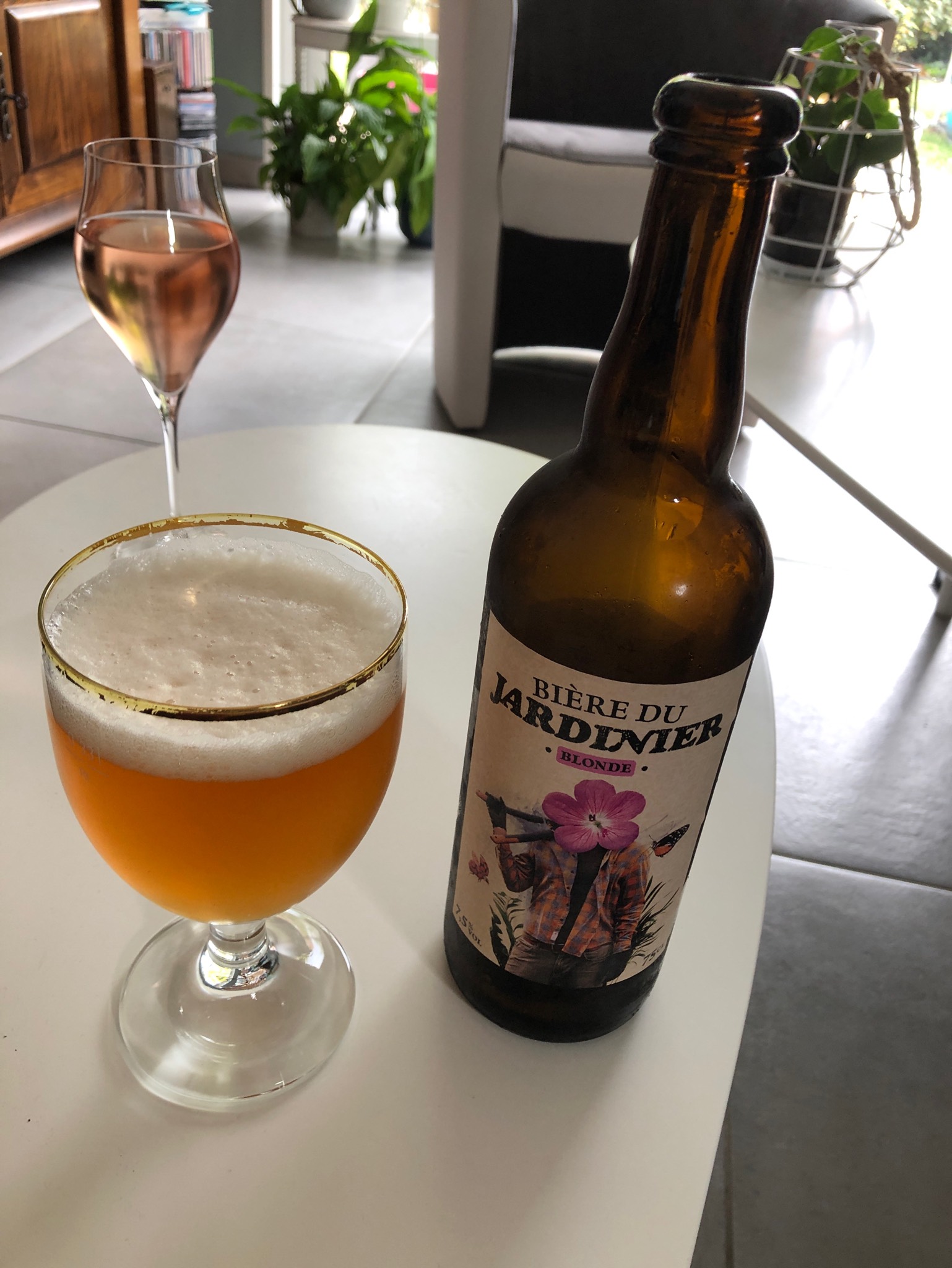 Bière du Jardinier Blonde, Brasserie La Choulette